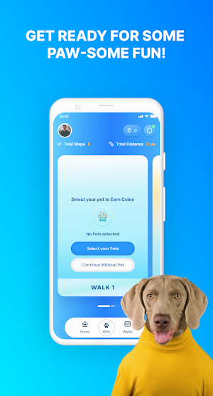 PAWPULAR-Walk to Earn Rewards Screenshot 0