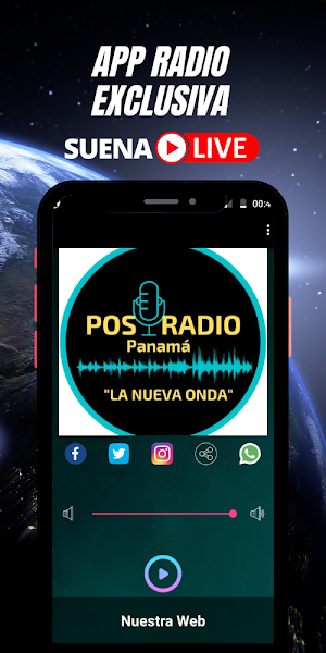 Pos Radio Panama Screenshot 1