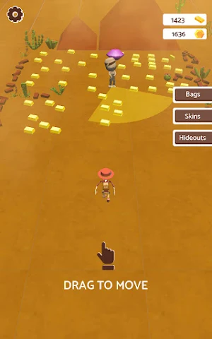 Lucky Thief Mummy Escape : Gold Quest Screenshot 1