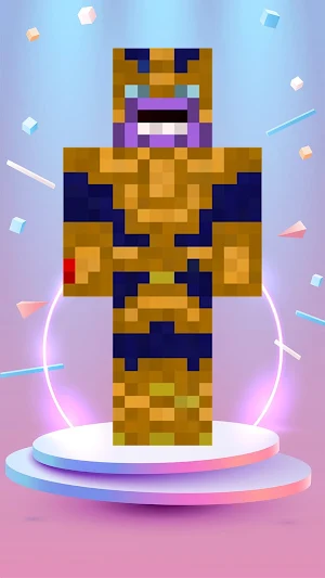 Thanos Skin for Minecraft Screenshot 3