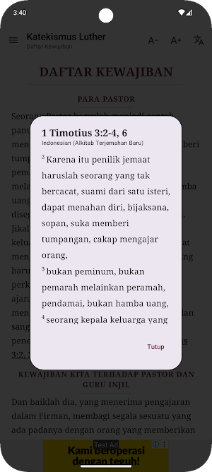 Luther's Catechism EN | ID Screenshot 3