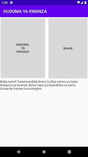 HUDUMA YA KWANZA Screenshot 0