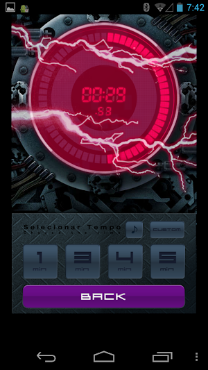 Energy Timer(Portuguese) Screenshot 2