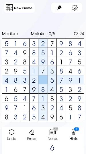 Sudoku - Sudoku Puzzle Screenshot 1