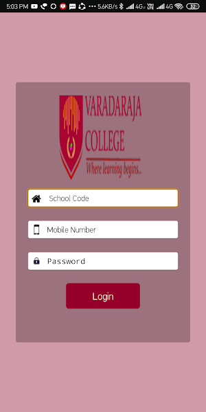 Vardaraja College Screenshot 0