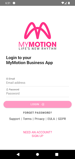 MyMotion Business Screenshot 0