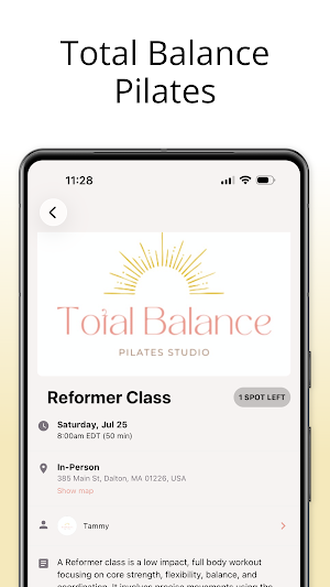 Total Balance Pilates Screenshot 3