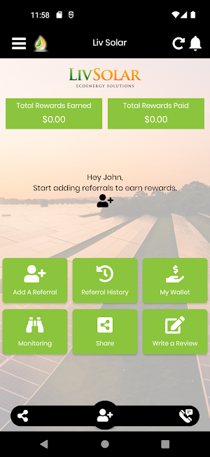 Liv Solar Screenshot 2