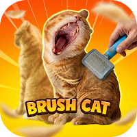 Brush Cat Funny Game ASMR