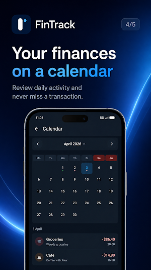 FinTrack — Money Manager Screenshot 3