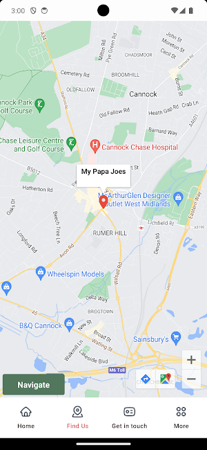 My Papa Joes Cannock Screenshot 1