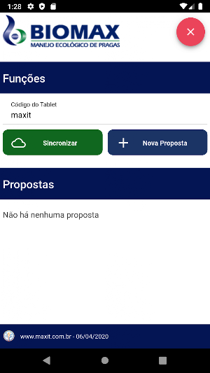Biomax - Propostas Screenshot 1