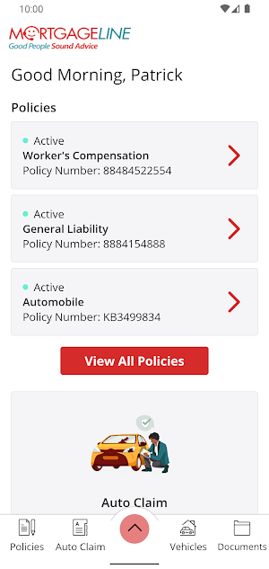 MortgageLine Home Insurance Screenshot 1