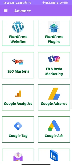 Learn Digital Marketing Course Screenshot 1
