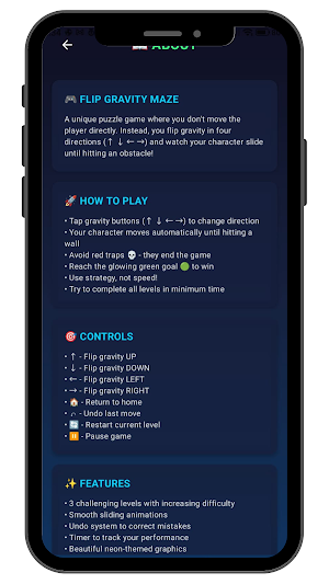Flip Gravity Maze Screenshot 1
