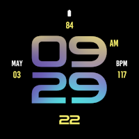 Stylish Aurora Watch Face