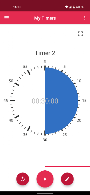 Timer — Visual Kitchen Timer Screenshot 1