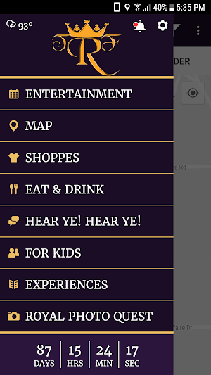 Texas Renaissance Festival App Screenshot 0