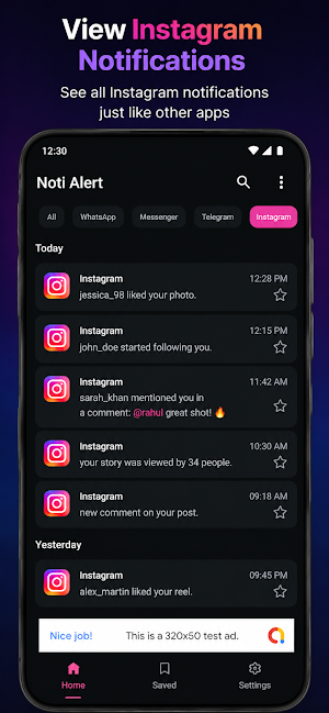 Noti Alert - Save Notification Screenshot 2