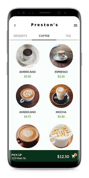 Preston's Cafe Screenshot 2