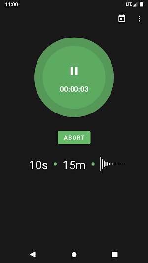 Simple Meditation Timer - Unguided meditation Screenshot 1