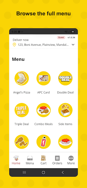 Angels Pizza PH Screenshot 1