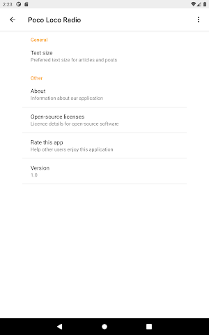 Poco Loco Radio Screenshot 3