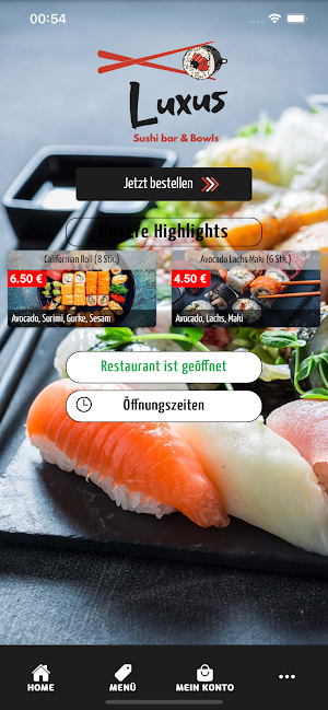 Sushi Bar Luxus Screenshot 0