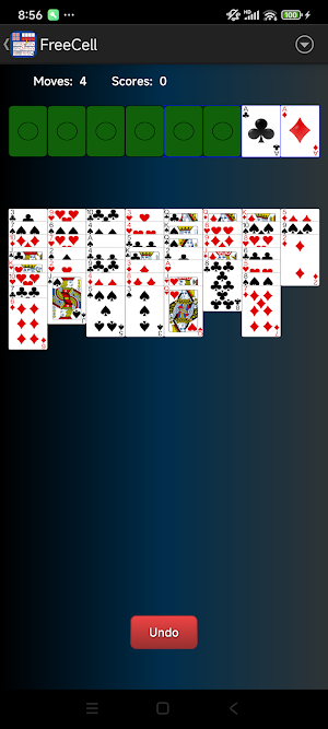 FreeCell — No luck Pure skill Screenshot 2