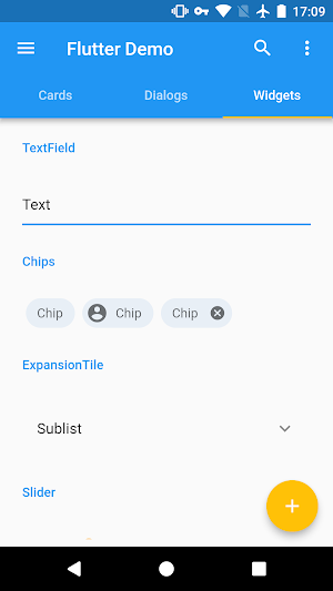 Flutter Demo Screenshot 1