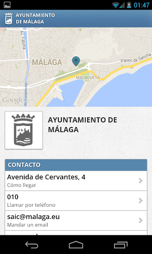 Parques Empresariales Málaga Screenshot 1
