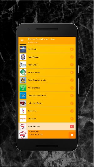 Radio Ecuador live Screenshot 0