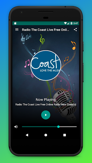 Coast Radio NZ FM App Online Screenshot 0