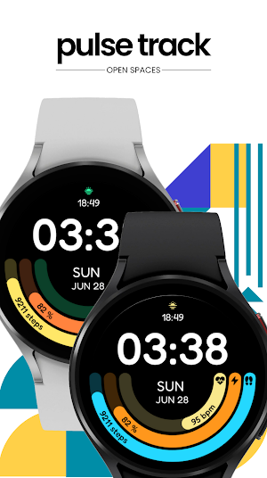 Pulse Track Watch Face Screenshot 1