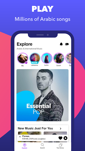 Anghami - Play, discover & download new music Screenshot 0
