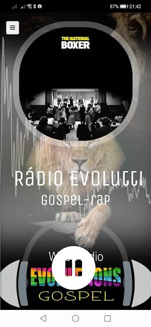 Rádio EvoluttionS Gospel Screenshot 2