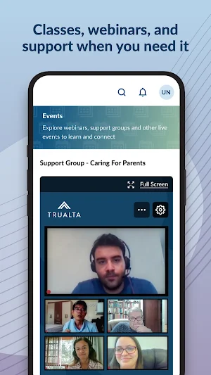 Trualta: Caregiver Support Screenshot 2