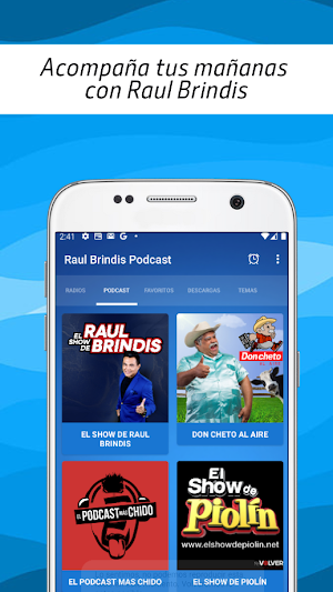 Raul Brindis Podcast Screenshot 1