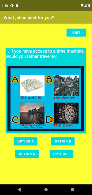 Personality Test Screenshot 3