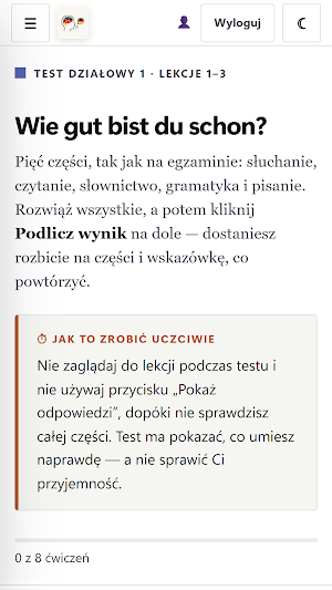 German course for Poles Screenshot 2