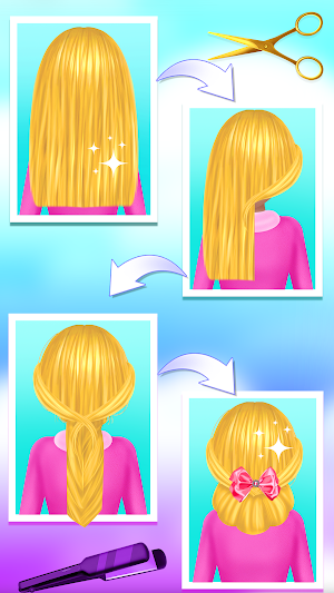 Girl Hair Salon Spa & Dress Up Screenshot 0