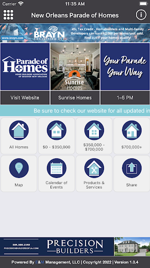 New Orleans Parade of Homes Screenshot 1