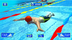 Water Swimming Flip Race: Diving And Jump 2020 Screenshot 1