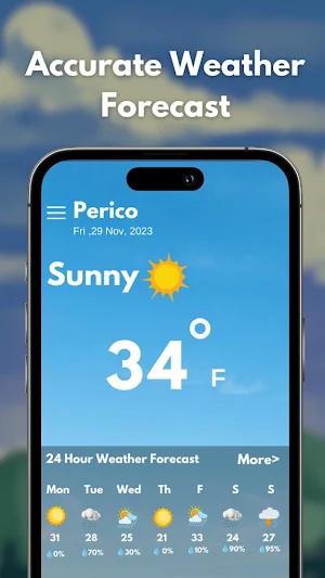 Weather forecast Screenshot 3