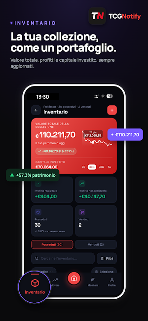 TCGNotify Screenshot 2
