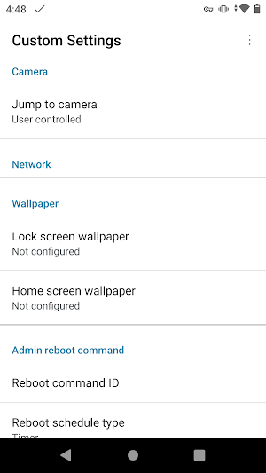 Custom Settings screenshot 6