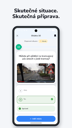 Autoškola testy 2026: Řidičák Screenshot 1