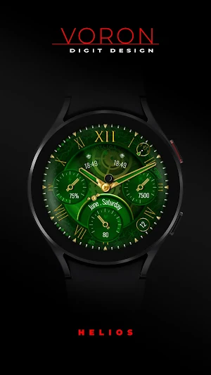 Voron Helios Analog Watch Face Screenshot 3