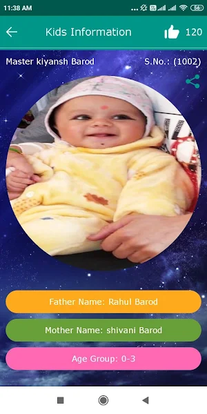 cute baby contest Screenshot 1