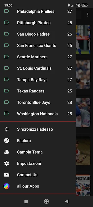 Baseball News Screenshot 2